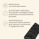 Набор защитных колпачков для трекинговых палок, башмачки, 2 шт., чёрный
