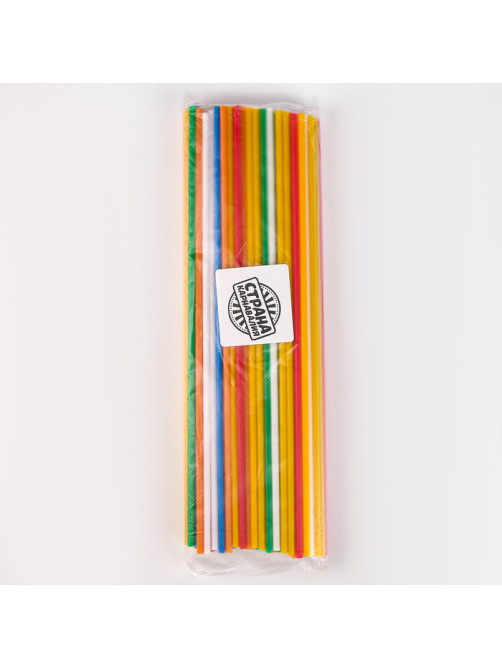 Палочки для шаров, d=5.4 мм, 100 шт., МИКС