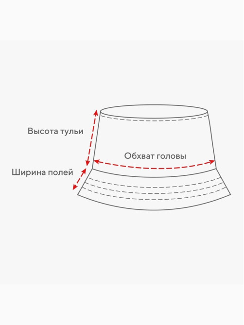 Панама MINAKU, синяя, размер 56-58