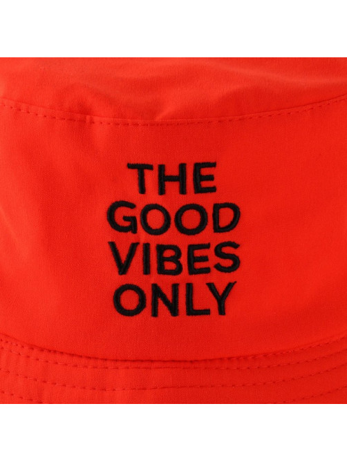 Панама Good vibes, оранжевая, р-р 56