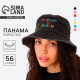 Панама Believe, чёрная, р-р 56