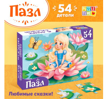 Пазлы детские сказки «Дюймовочка», 54 элемента
