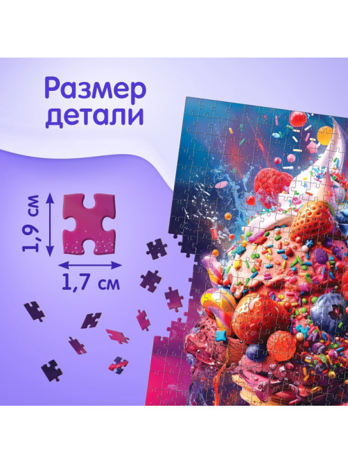 Пазл «Яркие фантазии», 500 деталей