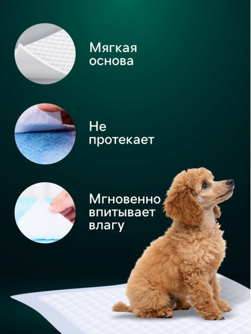 Пеленки впитывающие «Мой выбор», 60×40 см, целлюлозные, набор 5 шт., розовые