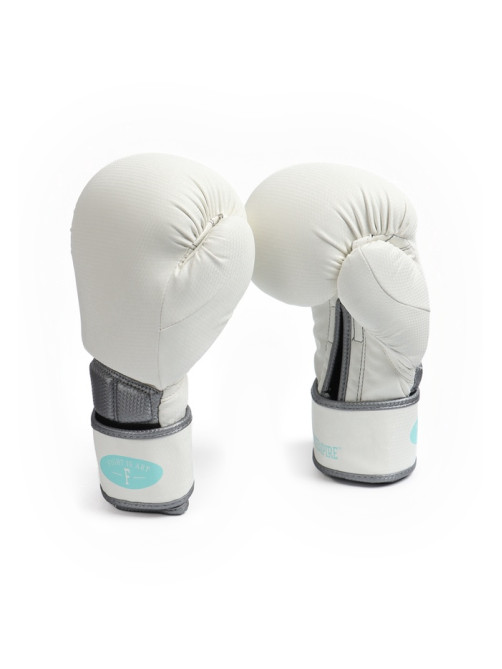 Боксёрские перчатки FIGHT EMPIRE, TIFFANY, размер 12 oz, белый карбон