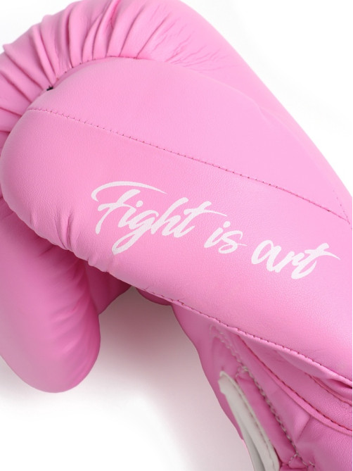 Боксерские перчатки FIGHT EMPIRE, ROSY, размер 14 oz, розовые