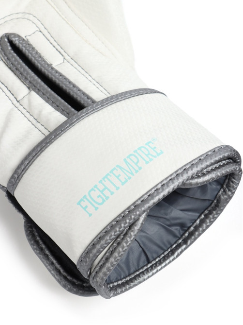 Боксёрские перчатки FIGHT EMPIRE, TIFFANY, размер 10 oz, белый карбон