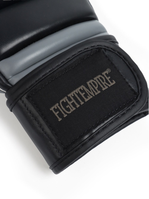 Перчатки для ММА FIGHT EMPIRE, гибридные, BLACK-L, размер XL, чёрные