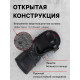Перчатки для ММА FIGHT EMPIRE, гибридные, BLACK-L, размер S, чёрные