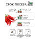 Семена Перец острый «Кайенский» 0.1 г, «Рецепты дедушки Никиты»