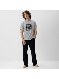 Пижама мужская KAFTAN «Лучший папа», размер 54