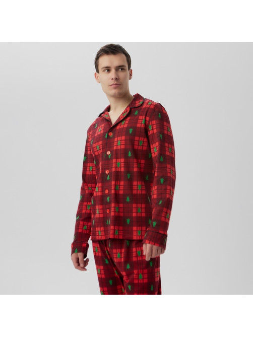 Пижама мужская KAFTAN Red mood, размер 54