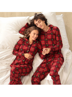 Пижама мужская KAFTAN Red mood, размер 48