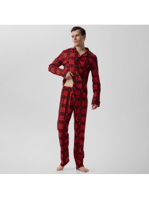 Пижама мужская KAFTAN Red mood, размер 56