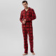 Пижама мужская KAFTAN Red mood, размер 50