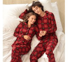 Пижама мужская KAFTAN Red mood, размер 56