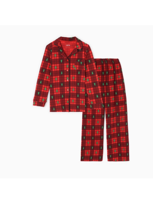 Пижама мужская KAFTAN Red mood, размер 48