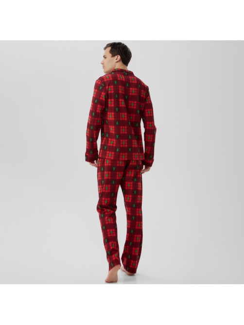 Пижама мужская KAFTAN Red mood, размер 54