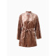 Костюм домашний женский (жакет, брюки) KAFTAN Velvet, размер 40-42, цвет кофейный