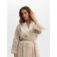 Костюм домашний женский (жакет, брюки) KAFTAN Velvet, размер 52-54, бежевый