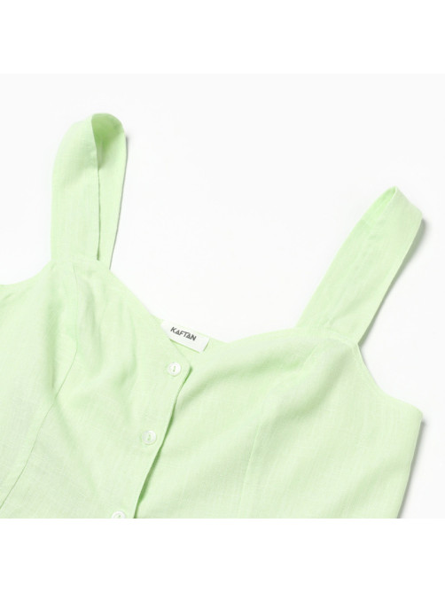 Пижама женская (топ, шорты) KAFTAN Lime series, размер 40-42