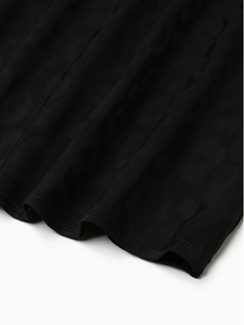 Пижама женская (топ, шорты) KAFTAN Leo black collection, размер 40-42