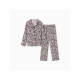 Пижама женская (рубашка, брюки) KAFTAN Leo, размер 44-46, розовая
