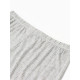 Пижама женская (футболка, шорты) KAFTAN Gray, размер 48-50