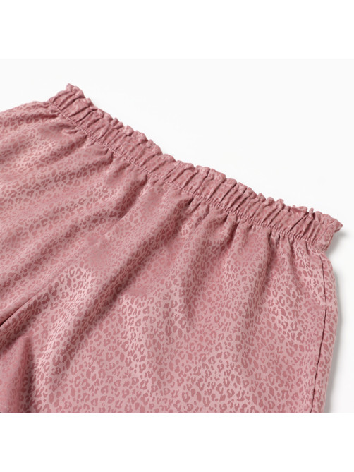 Пижама женская (майка, шорты) KAFTAN, размер 40-42, тёмно-розовая