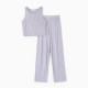 Пижама женская (майка, брюки) KAFTAN, размер 48-50, голубая