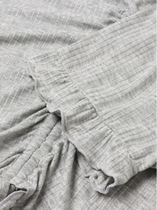 Пижама женская (футболка, шорты) KAFTAN Gray, размер 52-54