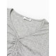 Пижама женская (футболка, шорты) KAFTAN Gray, размер 48-50