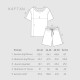 Пижама новогодняя женская (футболка, шорты) KAFTAN Christmas time, размер 40-42