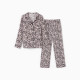 Пижама женская (рубашка, брюки) KAFTAN Leo, размер 40-42, розовая