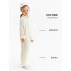 Пижама для девочки (рубашка, брюки) KAFTAN «Муслин», цвет молочный, размер 36 (134-140 см)