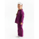 Пижама для девочки (рубашка, брюки) KAFTAN «Муслин», фиолетовая, размер 32 (110-116 см)