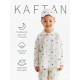 Пижама для девочки (рубашка, брюки) KAFTAN «Муслин», белая, размер 32 (110-116 см)