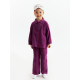 Пижама для девочки (рубашка, брюки) KAFTAN «Муслин», фиолетовая, размер 34 (122-128 см)