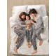 Пижама новогодняя детская KAFTAN Happy together размер 30 (98-104 см)