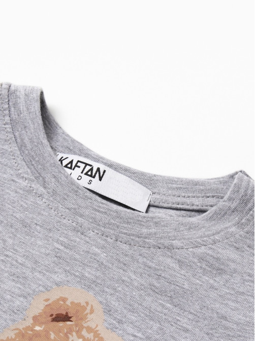 Пижама новогодняя детская KAFTAN Happy together размер 32 (110-116 см)
