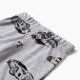 Пижама детская (футболка и шорты) KAFTAN Cars, серая, размер 28 (86-92 см)