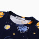 Пижама для мальчика (футболка и шорты) KAFTAN: Space, тёмно-синяя, размер 28 (86-92 см)
