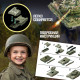 Сборная модель танка UNICON «Военная техника», 15 деталей, 6+