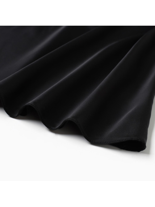 Сорочка ночная женская KAFTAN Black series, размер 40-42, чёрная