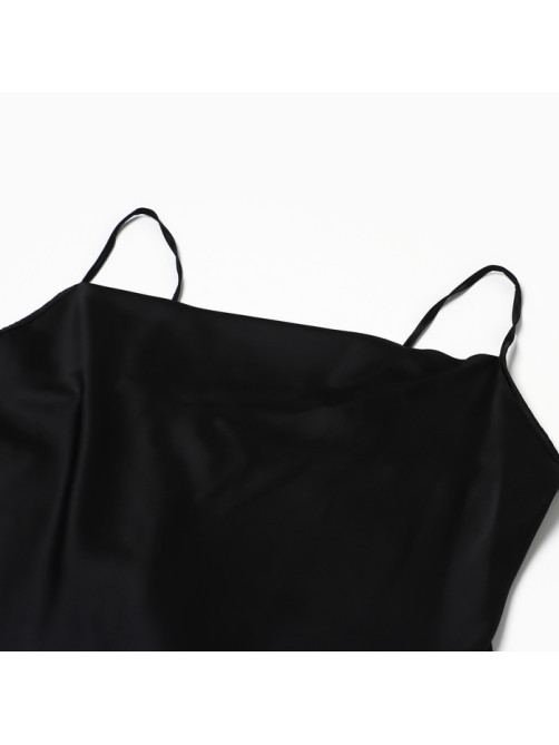 Сорочка ночная женская KAFTAN Black series, размер 40-42, чёрная