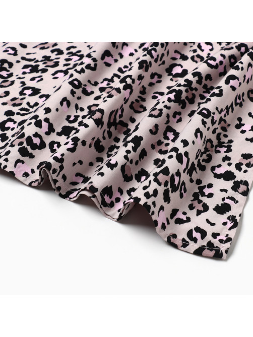 Сорочка ночная женская KAFTAN Leo, размер 40-42, розовая