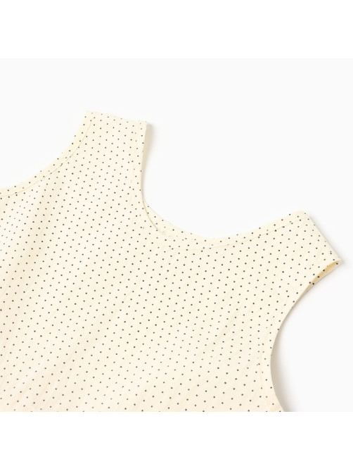 Платье для девочки MINAKU: Cotton collection, цвет молочный, рост 86-92 см