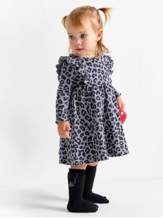Платье для девочки «Крошка Я» Trendy grey, рост 80-86 см