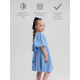 Платье нарядное для девочки MINAKU: Party Dress, голубое, рост 92-98 см