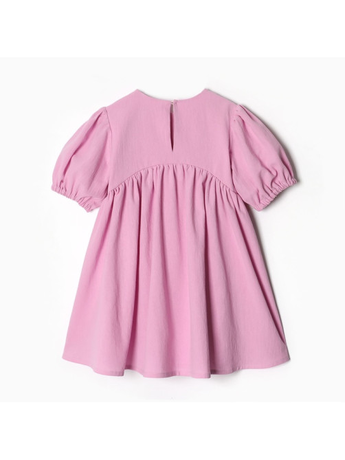 Платье для девочки KAFTAN: Summer cotton, розовое, рост 122-128 см